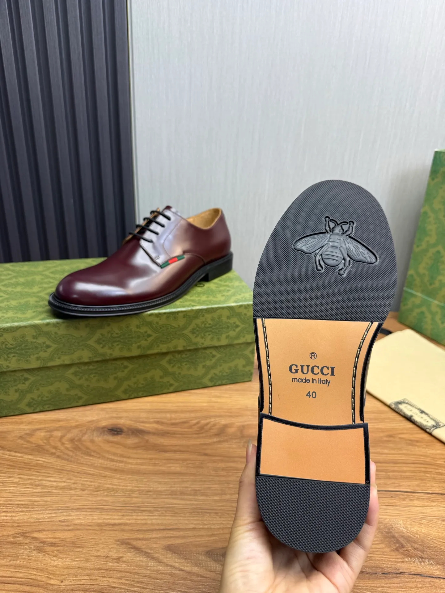 Factory price 520💰 ＧＵＣＩＩ Men's business casual leather shoes, luxurious and noble👞All imported original brand leather, just to create a more comfortable wearing experience, upper: original cowhide ➕Imported full cow lining, original outsole ✔️36-45 (45 non-returnable)